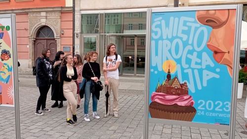 fotorelacja z wręczenia nagród Plakat święto Wrocławia 2023