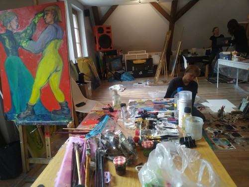 Międzypokoleniowy Polsko-Niemiecki Plener Malarski. Danków 2023