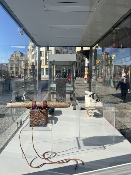 RAZEM - Wydział Ceramiki i Szkła - prezentacja Wydziału Ceramiki i Szkła w gablotach