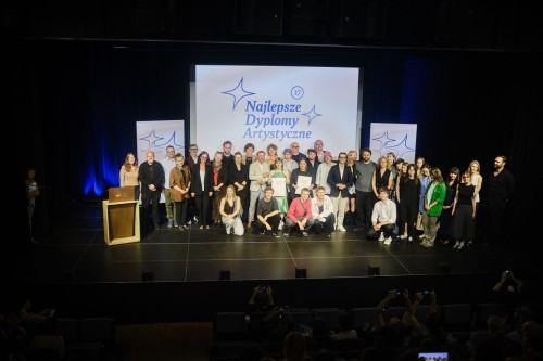 Laureaci i laureatki 17. edycji konkursu Najlepszych Dyplomów Artystycznych, zdj. Mateusz Pieniążek