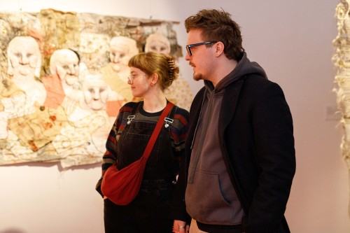 Otwarcie wystawy Textil Vandals, zdj. Katerina Kouzmitcheva