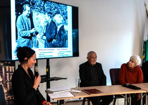 Dr. S. Świsłocka-Kawrot, prof. M. Jęrzejewski, A. Szpakowska