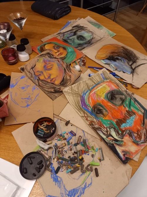 Międzypokoleniowy Polsko-Niemiecki Plener Malarski. Danków 2023