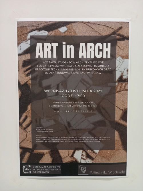 Otwarcie wystawy Art in Arch
