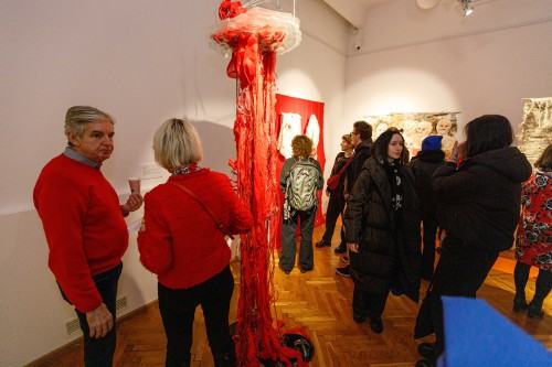 Otwarcie wystawy Textil Vandals, zdj. Katerina Kouzmitcheva