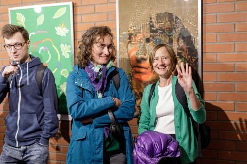 fotorelacja z wystawy Transkrypcje w galerii Łącznik