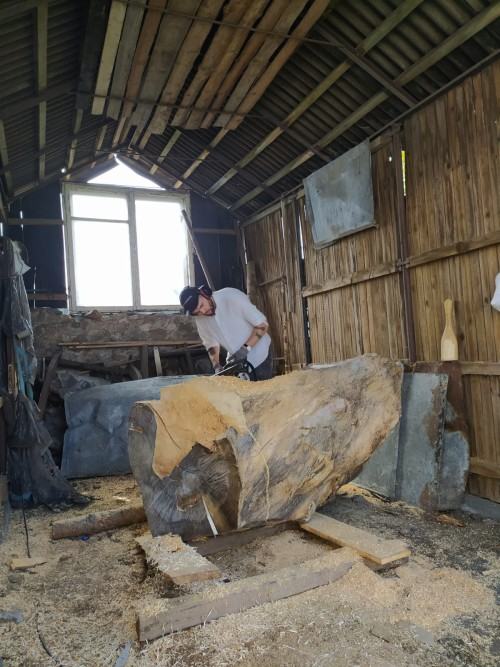 VIII plener rzeźbiarski, Dobrodzień 2022, fot. Andrzej Kosowski