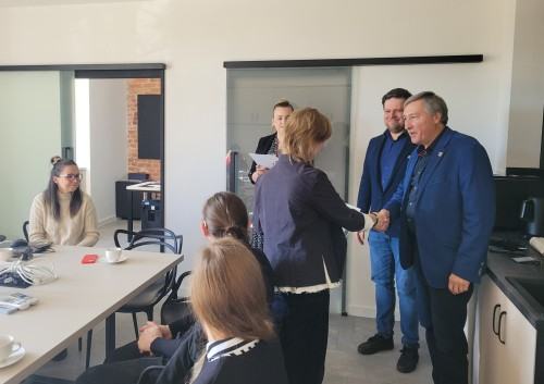 Malarska aranżacja wnętrza Poradni Stomatologii Dziecięcej