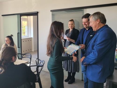 Malarska aranżacja wnętrza Poradni Stomatologii Dziecięcej