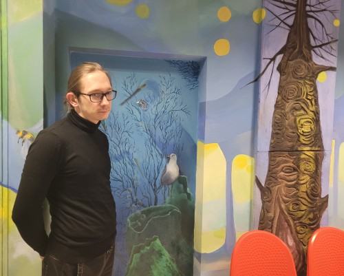 Malarska aranżacja wnętrza Poradni Stomatologii Dziecięcej