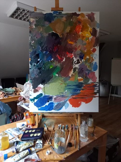 Międzypokoleniowy Polsko-Niemiecki Plener Malarski. Danków 2023