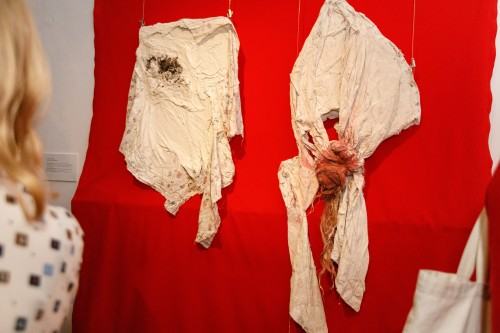 Otwarcie wystawy Textil Vandals, zdj. Katerina Kouzmitcheva