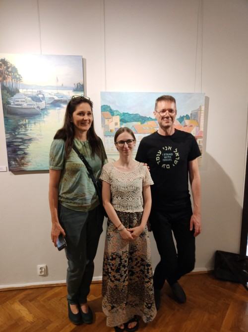 Międzypokoleniowy Polsko-Izraelski Plener Malarski. Lubniewice 2024