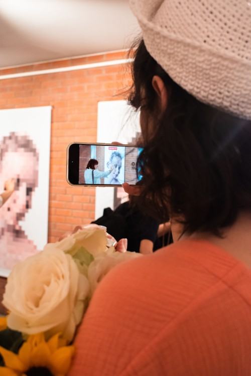 Otwarcie wystawy fotografii inscenizowanej pt. "Dwie drogi" Ewy Martyniszyn i Aliny Kindiak