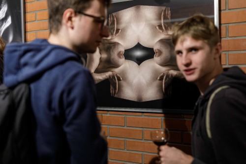 fotorelacja z wystawy Transkrypcje w galerii Łącznik