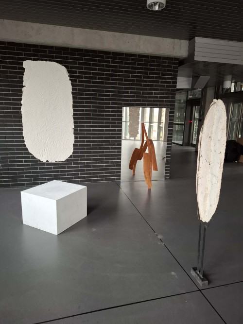 wystawa Angeliki Tamkun pt. ,,Układ stoicki" na Politechnice Śląskiej w Gliwicach.