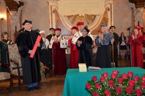 Czesław Zuber - Doktor Honoris Causa ASP we Wrocławiu