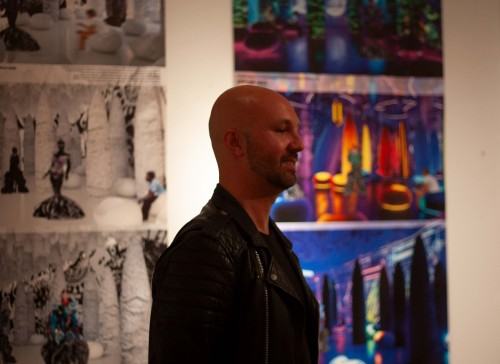 Wirusy, mutacje, kody, Adrian Lewandowski DYPLOM MAGISTERSKI 2023, Katedra Scenografii