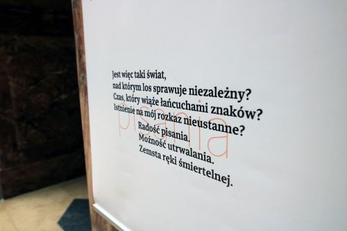 Fotorelacja z wystawy Type&roll. Skrojone na miarę