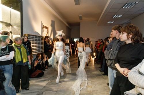 Otwarcie wystawy Textil Vandals, zdj. Katerina Kouzmitcheva