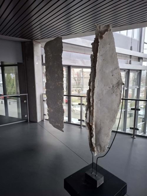 wystawa Angeliki Tamkun pt. ,,Układ stoicki" na Politechnice Śląskiej w Gliwicach.