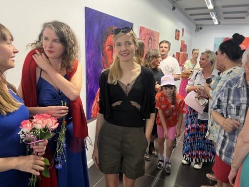 Otwarcie wystawy Zrosty na koniuszku serca