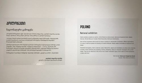 Biennale Scenografii w Tbilisi, wystawa