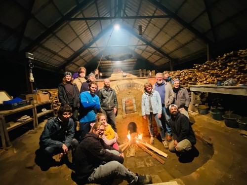 ,,Odkrywanie ognia’’ - rozładunek pieca Tongkama w Luboradowie