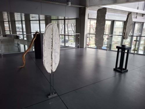 wystawa Angeliki Tamkun pt. ,,Układ stoicki" na Politechnice Śląskiej w Gliwicach.