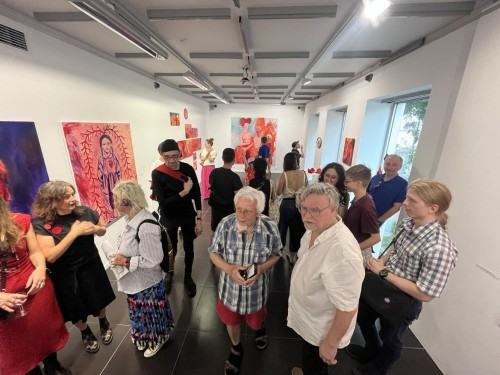 Otwarcie wystawy Zrosty na koniuszku serca