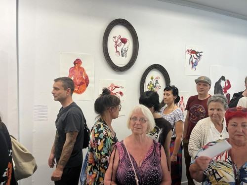 Otwarcie wystawy Zrosty na koniuszku serca