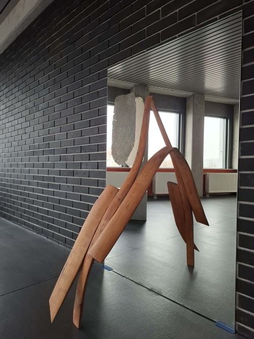 wystawa Angeliki Tamkun pt. ,,Układ stoicki" na Politechnice Śląskiej w Gliwicach.