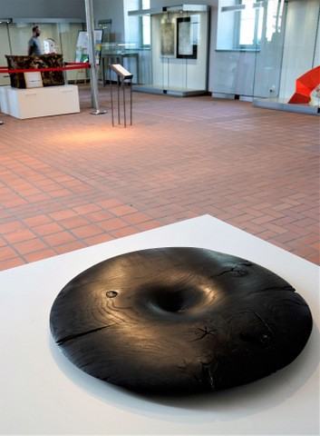 Fragment wystawy Przestrzeń wspólna w zespole pałacowo-parkowym w Goszczu