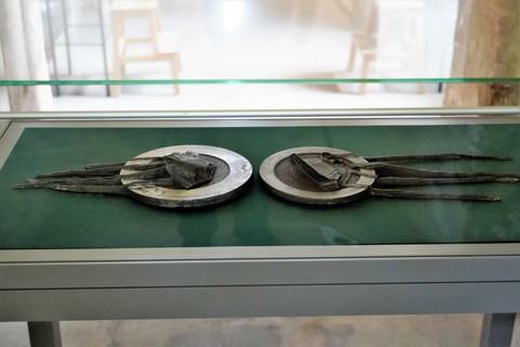 Fragment wystawy Przestrzeń wspólna w zespole pałacowo-parkowym w Goszczu