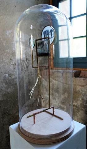 Fragment wystawy Przestrzeń wspólna w zespole pałacowo-parkowym w Goszczu