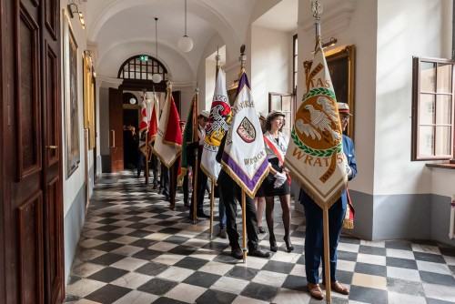 Środowiskowa Inauguracja Roku Akademickiego 2023/2024 Uczelni Wrocławia, zdj. Tomasz Walów