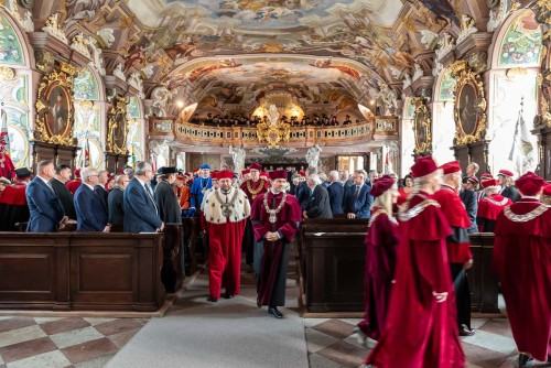 Środowiskowa Inauguracja Roku Akademickiego 2023/2024 Uczelni Wrocławia, zdj. Tomasz Walów