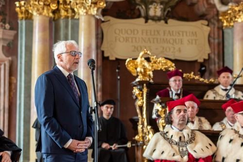 Środowiskowa Inauguracja Roku Akademickiego 2023/2024 Uczelni Wrocławia, zdj. Tomasz Walów