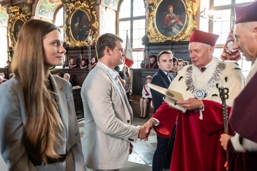 Środowiskowa Inauguracja Roku Akademickiego 2023/2024 Uczelni Wrocławia, zdj. Tomasz Walów