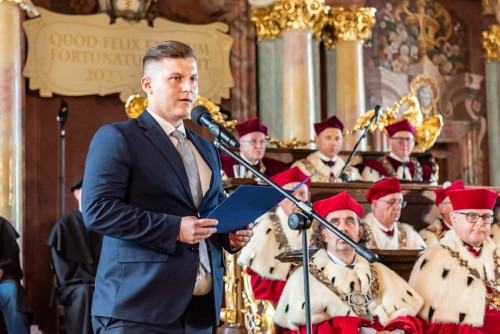 Środowiskowa Inauguracja Roku Akademickiego 2023/2024 Uczelni Wrocławia, zdj. Tomasz Walów