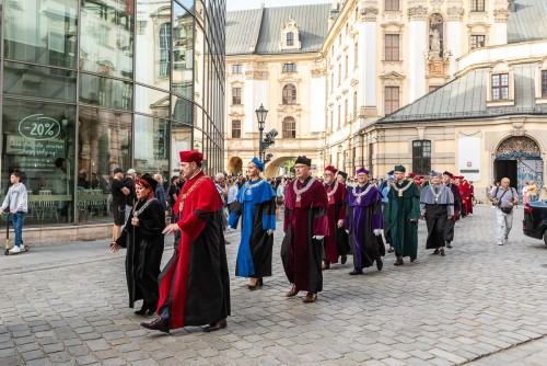 Środowiskowa Inauguracja Roku Akademickiego 2023/2024 Uczelni Wrocławia, zdj. Tomasz Walów