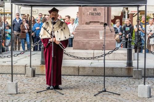 Środowiskowa Inauguracja Roku Akademickiego 2023/2024 Uczelni Wrocławia, zdj. Tomasz Walów