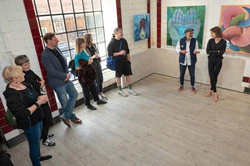 Katarzyna Frankowska, Akceleracja wybudzania, wernisaż