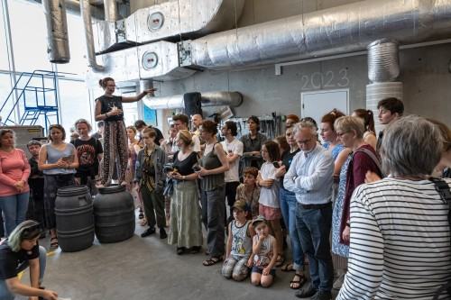 Sand casting glass, XIV FWT