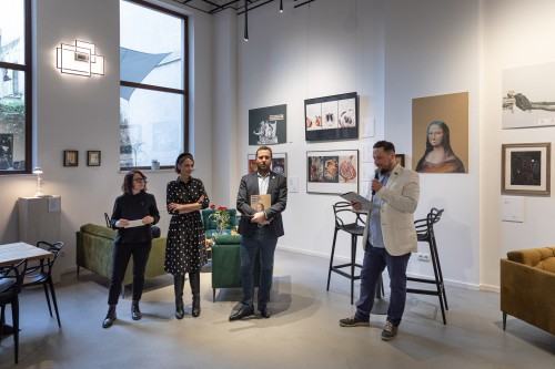 Wesoła ale nie za bardzo_wernisaż_Sztuka na miejscu