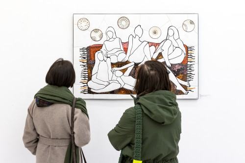 Weronika Surma, Kobieta z talerzem