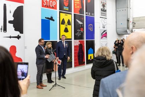 Plakat przeciw wojnie