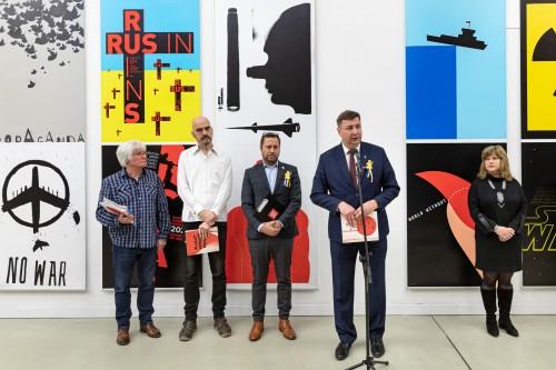 Plakat przeciw wojnie