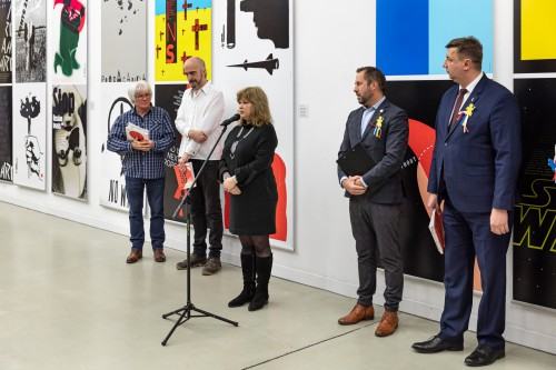 Plakat przeciw wojnie