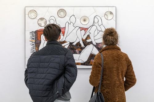 Weronika Surma, Kobieta z talerzem